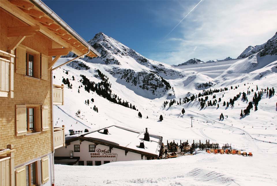 Chalet in a ski resort